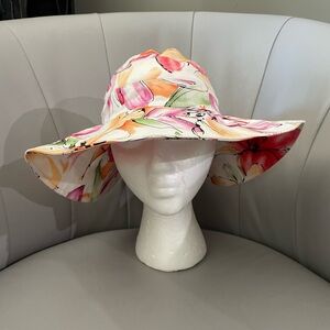 Liz Claiborne Floral Sun Hat